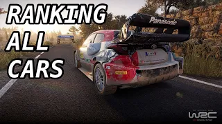 Ranking ALL 78 Cars In EA Sports WRC (2023)