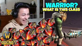 HOW CAN ANYONE TAKE WARRIOR SERIOUSLY?! | Pikaboo WoW Arena