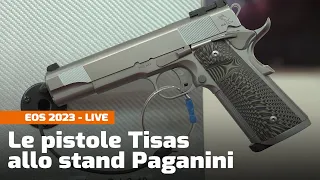 Le pistole Tisas allo stand Paganini - Eos Show 2023