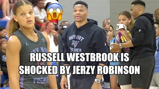 RUSSELL WESTBROOK COACHES THE BEST 14-YEAR-OLD IN THE WORLD!!