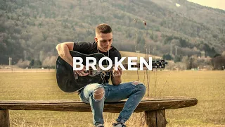 (FREE) Zach Bryan Type Beat - "Broken" - Country Folk Type Beat Country Instrumental 2024 [no drums]