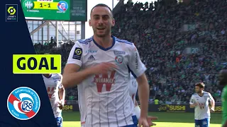 Goal Lucas PERRIN (30' - RCSA) AS SAINT-ÉTIENNE - RC STRASBOURG ALSACE (2-2) 21/22