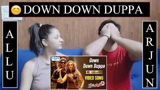 Race Gurram | Down Down Duppa Full Video Song | Allu Arjun | Shruti Haasan | SIBLINGS REACTION