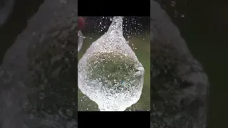 Water Balloon Popping in Slow Motion Close up | 3000fps #shorts