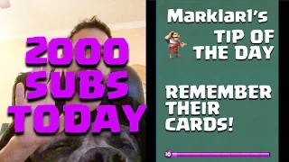 Clash Royale Epic Card Pull Chest Opening - Tip of the Day 4 Counting Cards