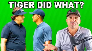 What Did TIGER do to Phil Mickelson on the Golf Course?