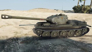 WoT T-44-122 | 4.100+ DMG | 92.000+ credits - Airfield