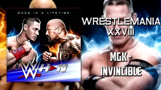 WWE: WrestleMania 28 - Machine Gun Kelly - Invincible [Official Theme] + AE (Arena Effects)