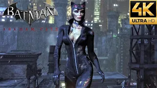 Batman Arkham City PC - Catwoman Free Roam Gameplay (4K 60FPS)