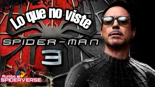 Spider Man 3 Tobey Maguire | Lo que no viste | Referencias | Easter Eggs Resumen por Tony Stark