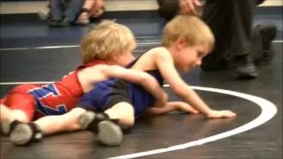 Amazing 4 year old wrestler