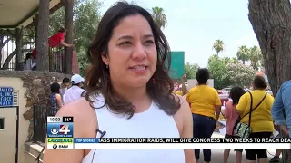 Immigration rally held at federal courthouse