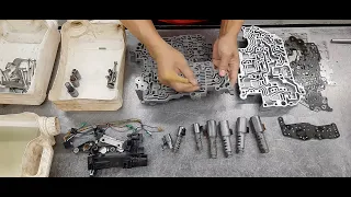 Correct Assembled and dis assembe Valve body Lexus ES 350 model 2016///Tagalog