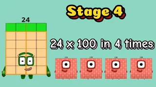 Numberblocks 24 | Multipication and Additional for kids | Maths fo kids | Learn to count