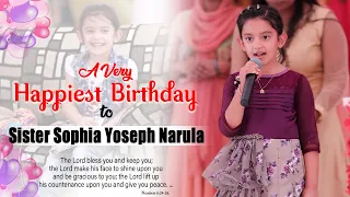 A Very Happiest Birthday to Sister Sophia Yoseph Narula !! The Yoseph Family