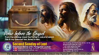 6PM Anticipated Mass | Second Sunday of Lent | February 24, 2024