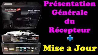 Présentation Générale du Récepteur Sat-illimité X450 HD Hyper + Mise a Jour Sat-illimité X450  Hyper