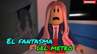 EL FANTASMA DEL METRO - Parte 2 - FINAL | Mini Pelicula | Roblox Brookhaven rp 🏡historias de roblox