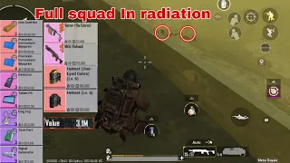 Solo Vs Squad In radiation clutch op loot 2.3 million earning metro royale mode gameplay
