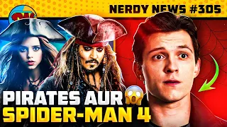 MCU Spiderman is Back, Pirates New Movie Confirmed, GTA 6 Delay, Avengers 5 | Nerdy News #305