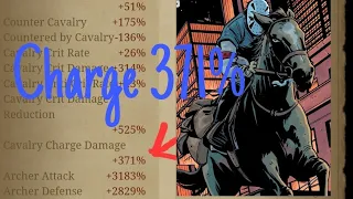 Clash Of Kings : Why Cavalry Charge Important, 371% Charge 💀💀💀🦾