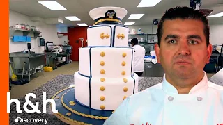 Dos increíbles pasteles en honor a las Fuerzas Armadas | Cake Boss | Discovery H&H