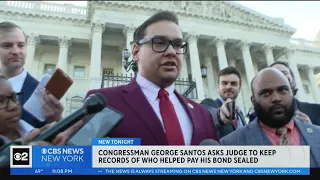 Rep. George Santos asks judge to keep records of who helped pay his bond sealed