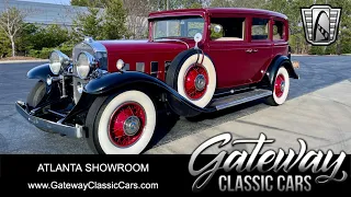 1931 Cadillac Limousine Gateway Classic Cars #2228-ATL
