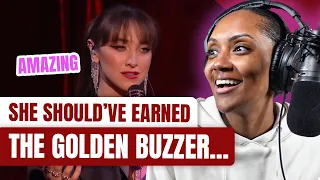 I HAVE THE CHILLS!!! | Sydnie Christmas  singing “My Way”/ semi finals/ BGT 2024 (REACTION)