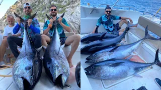 TUNA FİSHİNG, FULL ADRENALİN .. chef bro’s 👉 faruk & mehmet GEZEN