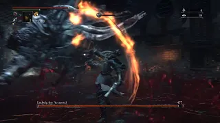 Bloodborne : Threaded cane Vs Ludwig the Accursed