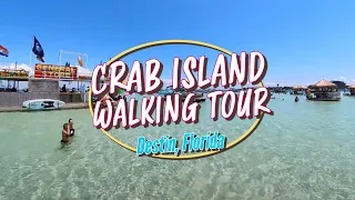 Crab Island in Destin, Florida: Walking Tour