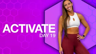 45 Minute Glutes & Abs AMRAP Workout | ACTIVATE - Day 19