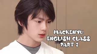 Mackenyu English Class | Part 2 | #mackenyu