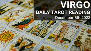 VIRGO DAILY TAROT READING "A SPONTANEOUS U-TURN VIRGO" December 8th 2022 #tarotreading #dailytarot
