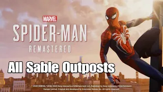 Marvel's Spider-Man Remastered - All Sable Outposts walkthrough