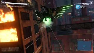 PS5 Marvel's Spider-Man Remastered: The Vulture / Electro Boss Fight (Spectacular Mode) (4K 60 FPS)