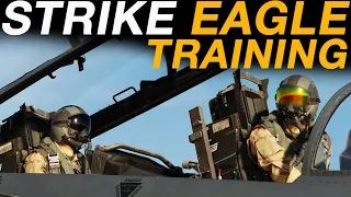 MUDHEN MAGIC! DCS: F-15E Strike Eagle Training From the WSO Seat!