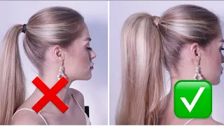 THIS IS MY FAVORITE HACK FOR VOLUME PONYTAIL!