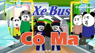 Xe Bus Có Ma | Gấu Kinh Dị | Gấu Cute