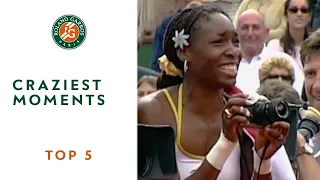 Top 5 Craziest Moments - Roland-Garros