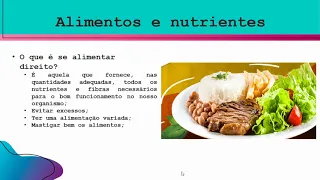 Alimentos e nutrientes