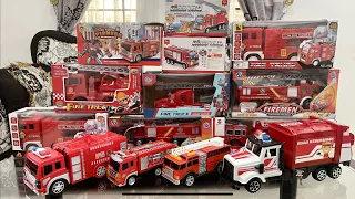 Unboxing Mobil Mobilan, Fire Truck & Police Car Toys, Truk Pemadam Baru