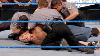 John Cena Vs Carlito (Cena gets arrested)! 03/31/2005