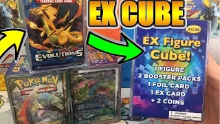 TARGET POKEMON CUBES ARE BACK!!!! 4X Pokemon EX Figure Cube Opening of Pokemon Cards