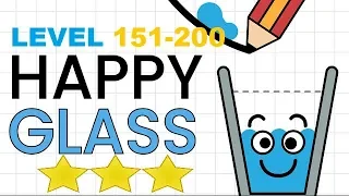 Happy Glass Levels 151-200. 3 Stars Walkthrough