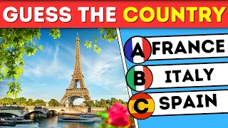 Guess the COUNTRY by the Landmark | 🌎40 Famous Monuments | Geography Quiz