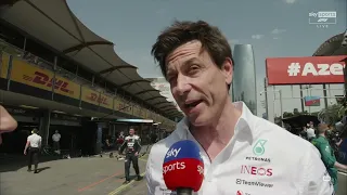 Pre-Race Interview with Toto Wolff: Mercedes-AMG Petronas F1 Team's Strategy for the Azerbaijan GP