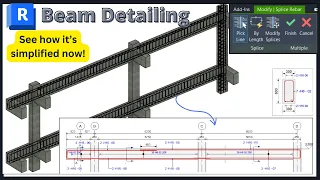 Revit structure Beam detailing || See the best time saving tool in use.