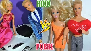 RICO VS POBRE DIA DOS NAMORADOS Da BARBIE